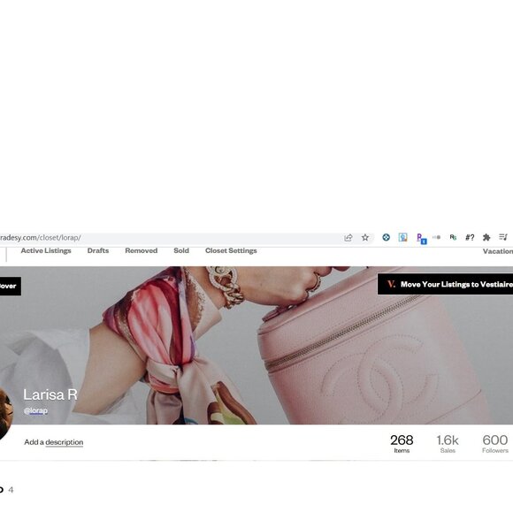 NEW Classic Chanel CC earrings with crystals and pearls - Picture 11 of 11